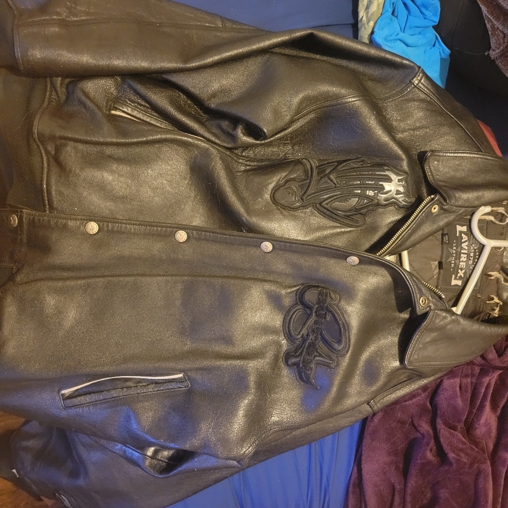 Vintage Avirex 3X Leather Coat